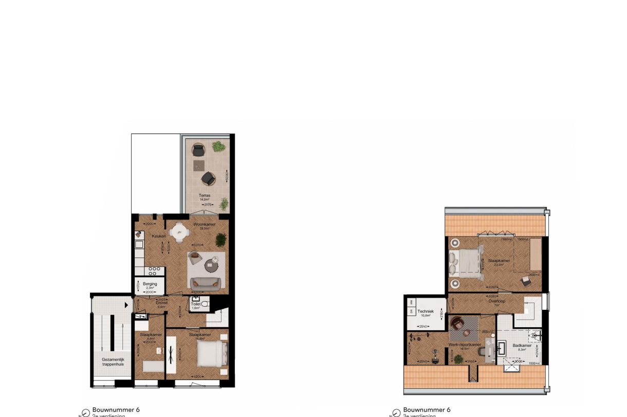 Te Koop: Foto Appartement aan de Topmaisonette 6 in Vlaardingen