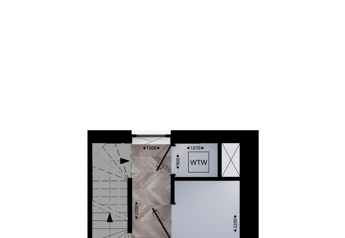 Te Koop: Foto Woonhuis aan de Rijwoning - Type G 113 in Vlaardingen