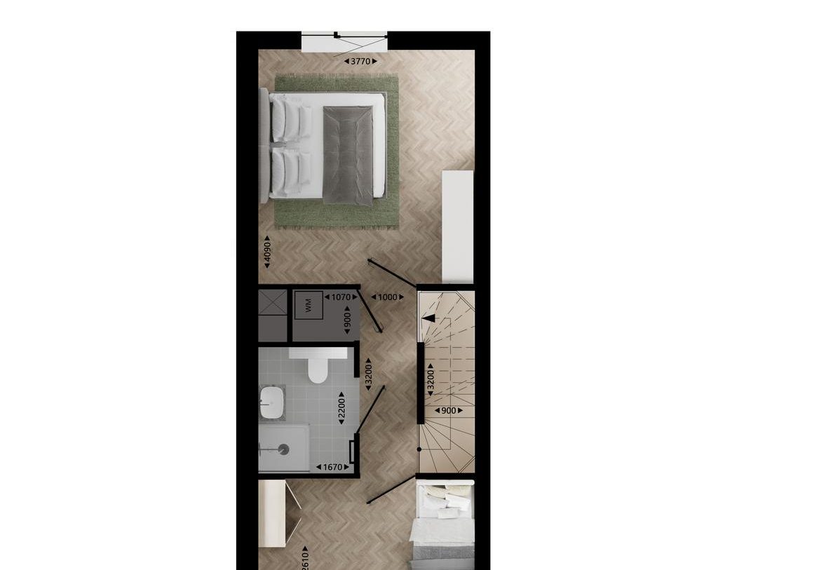 Te Koop: Foto Woonhuis aan de Rijwoning - Type F 123 in Vlaardingen