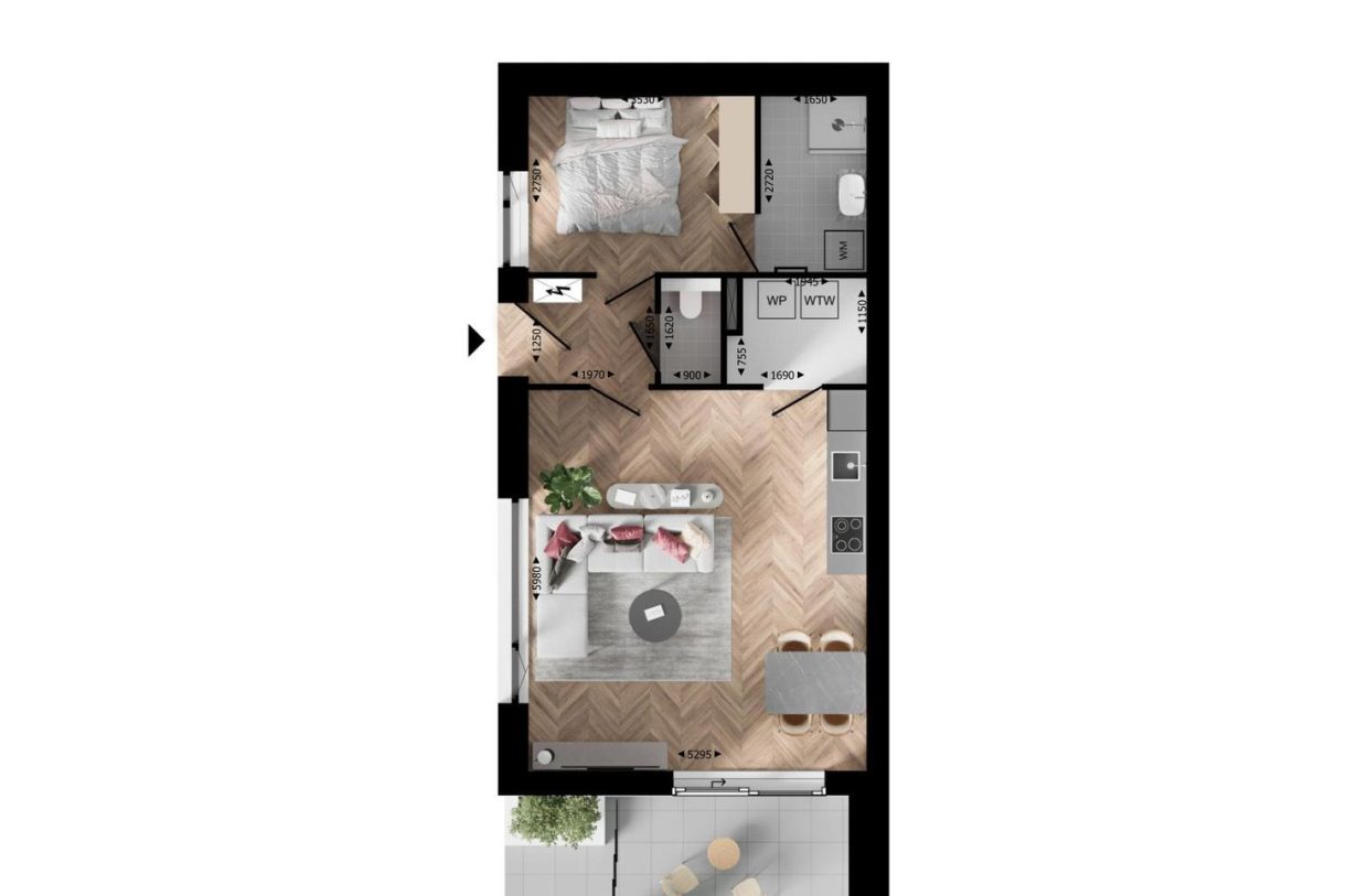 Te Koop: Foto Appartement aan de Appartement - Type B3 151 in Vlaardingen