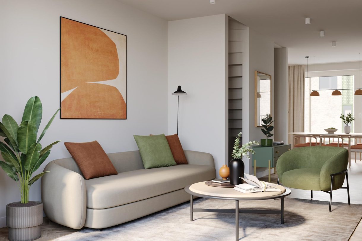 Te Koop: Foto Woonhuis aan de Rijwoning - Type C1 104 in Vlaardingen