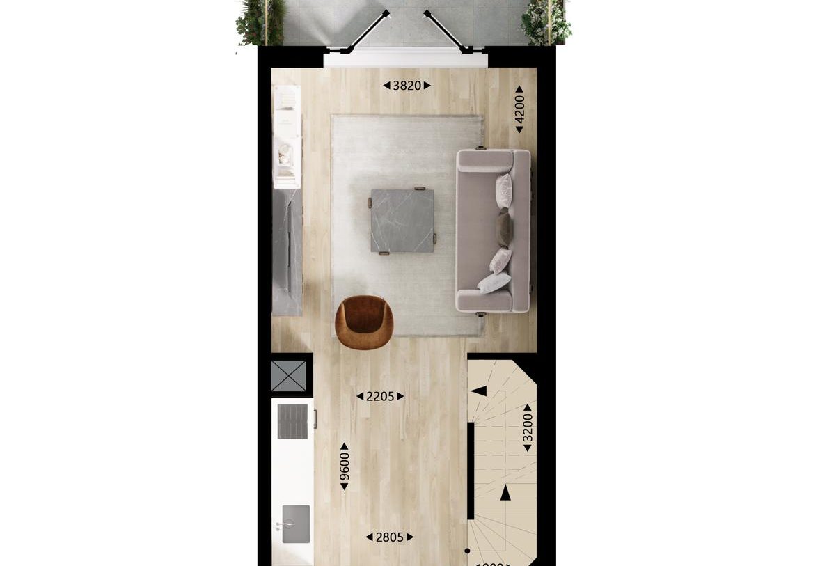 Te Koop: Foto Woonhuis aan de Rijwoning - Type D 121 in Vlaardingen