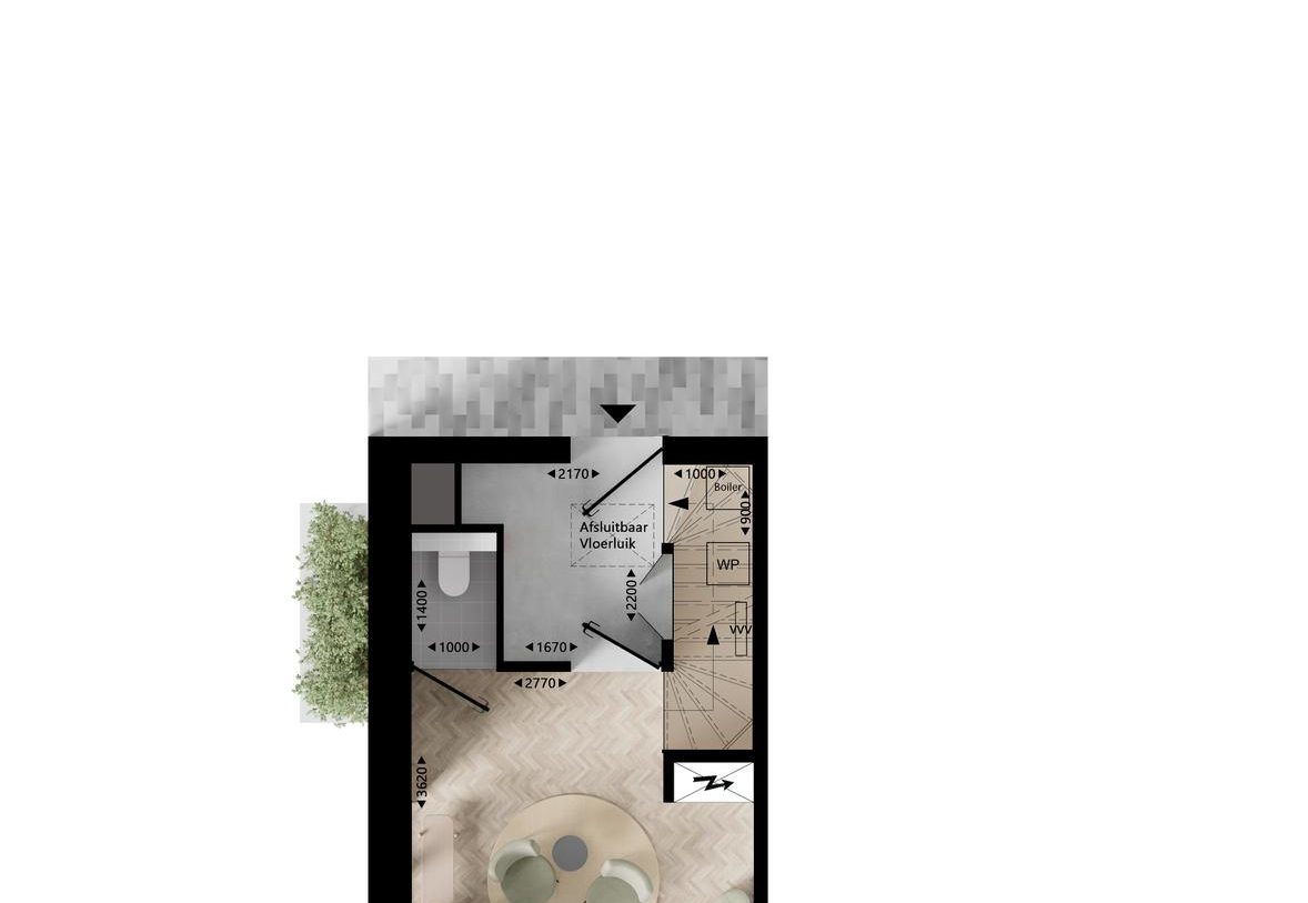 Te Koop: Foto Woonhuis aan de Rijwoning - Type F 124 in Vlaardingen