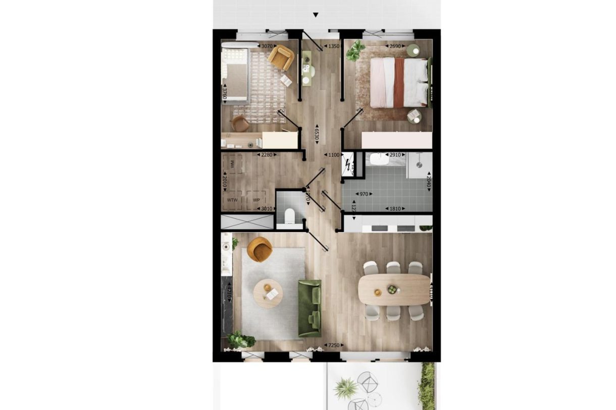 Te Koop: Foto Appartement aan de Appartement - Type A1 185 in Vlaardingen