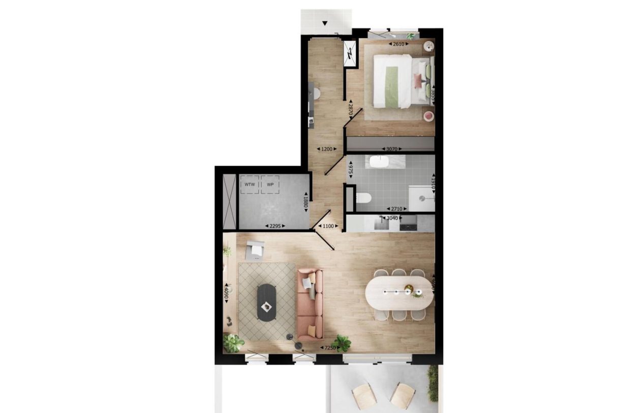 Te Koop: Foto Appartement aan de Appartement - Type A2 192 in Vlaardingen