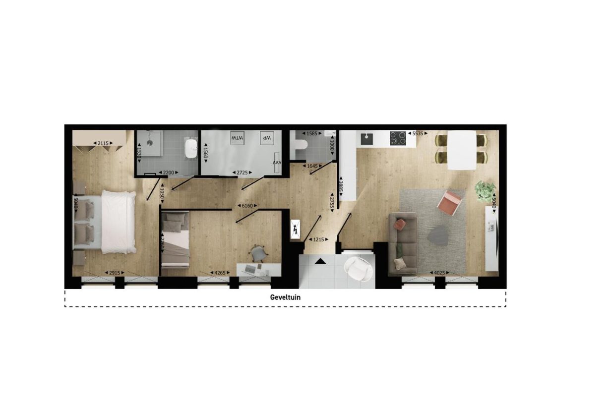 Te Koop: Foto Appartement aan de Appartement - Type C4 155 in Vlaardingen